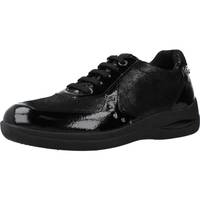Sapatos Mulher Sapatos & Richelieu Stonefly AURORA 7 PATENT/GLITTER VEL Preto