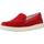 Sapatos Mulher Mocassins Geox D XAND 2J Vermelho