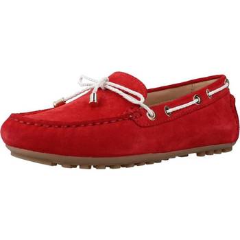 Sapatos Mulher Mocassins Geox D LEELYAN Vermelho