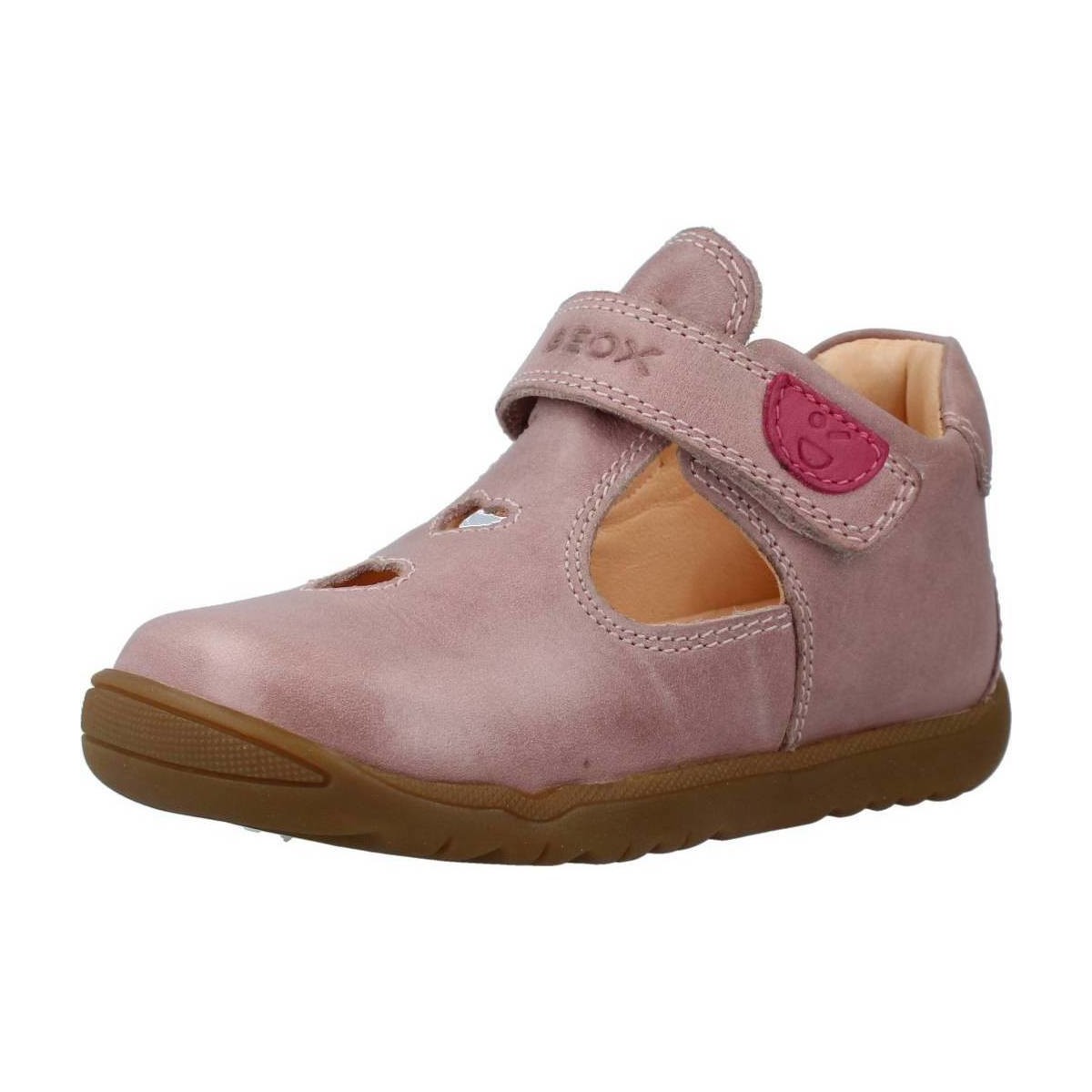 Sapatos Rapariga Sapatos & Richelieu Geox B MACCHIA GIRL Rosa