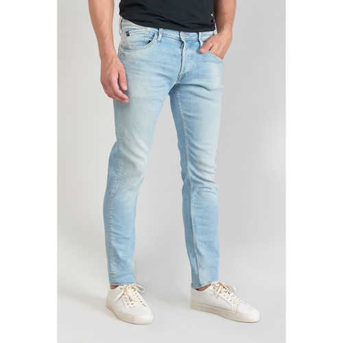 Textil Homem Emporio Armani EA7 Calça com bolsos Jeans ajusté elástica 700/11, comprimento 34 Azul