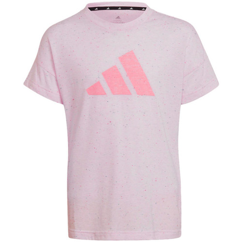 Textil Rapariga T-shirts e Pólos adidas Originals  Rosa