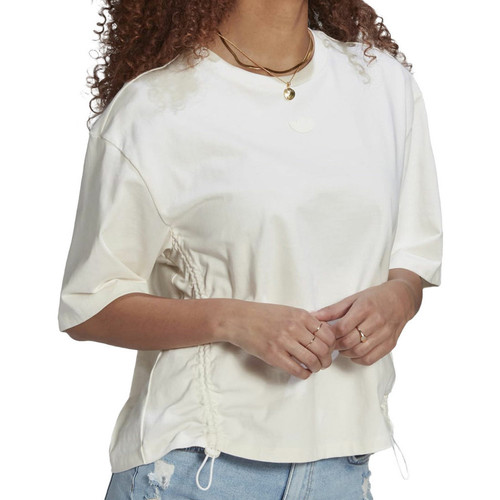 Textil Rapariga T-shirts e Pólos adidas x_plr Originals  Branco