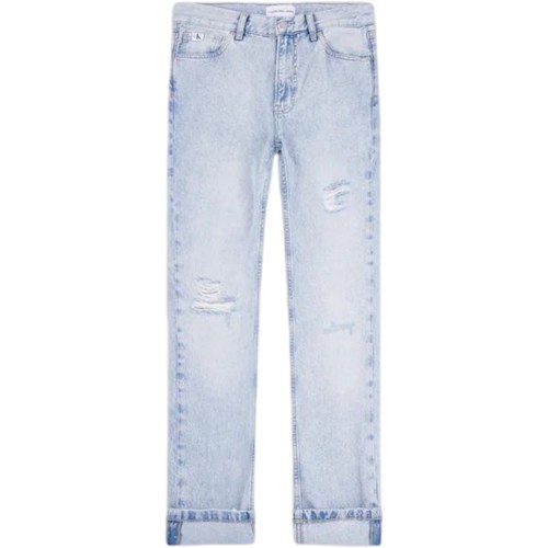 Textil Homem Calças Jeans Calvin Spesifikasjoner Klein Jeans J30J322426 Azul