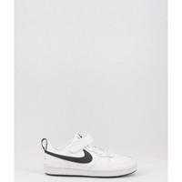 Sapatos Rapaz Sapatilhas Nike COURT BOROUGH LOW BQ5451-104 Branco