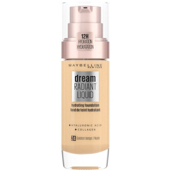 beleza Mulher Base rosto Maybelline New York Dream Radiant Liquid Foundation - 24 Nude Bege