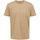 Textil Homem T-shirts e Pólos Selected 16087842 HASPEN-KELP Bege