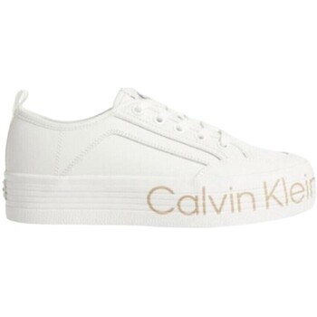 Sapatos Mulher Sapatilhas Calvin Klein Jeans YW0YW01025 YBR Branco