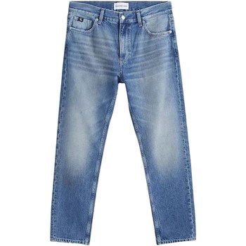 Textil Mulher Calças Jeans eat color ribbed shorts blk e21s set J30J322993 Azul
