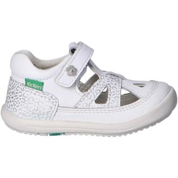 Sapatos Rapariga Sapatos & Richelieu Kickers 692383-10 KIKI Branco