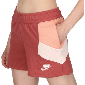 Textil Mulher Shorts / Bermudas air Nike  Laranja