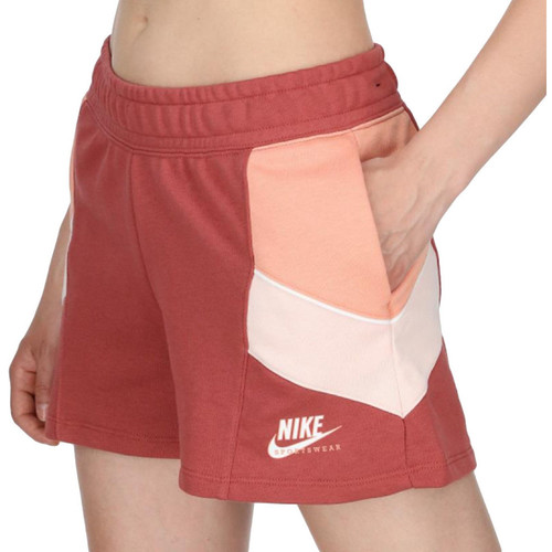 Textil Mulher Shorts / Bermudas Nike own  Laranja