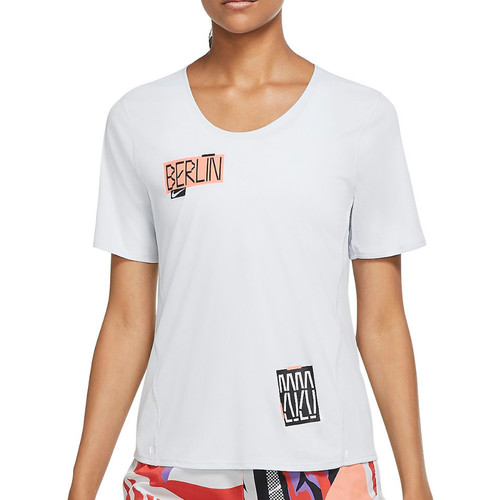 Textil Mulher T-shirts e Pólos Nike bags  Cinza