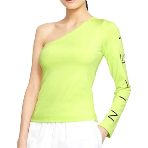 Textil Mulher T-shirts e Pólos vapormax Nike  Verde