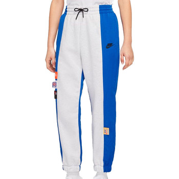 Textil Mulher Calças de treino Teddyb Nike  Azul