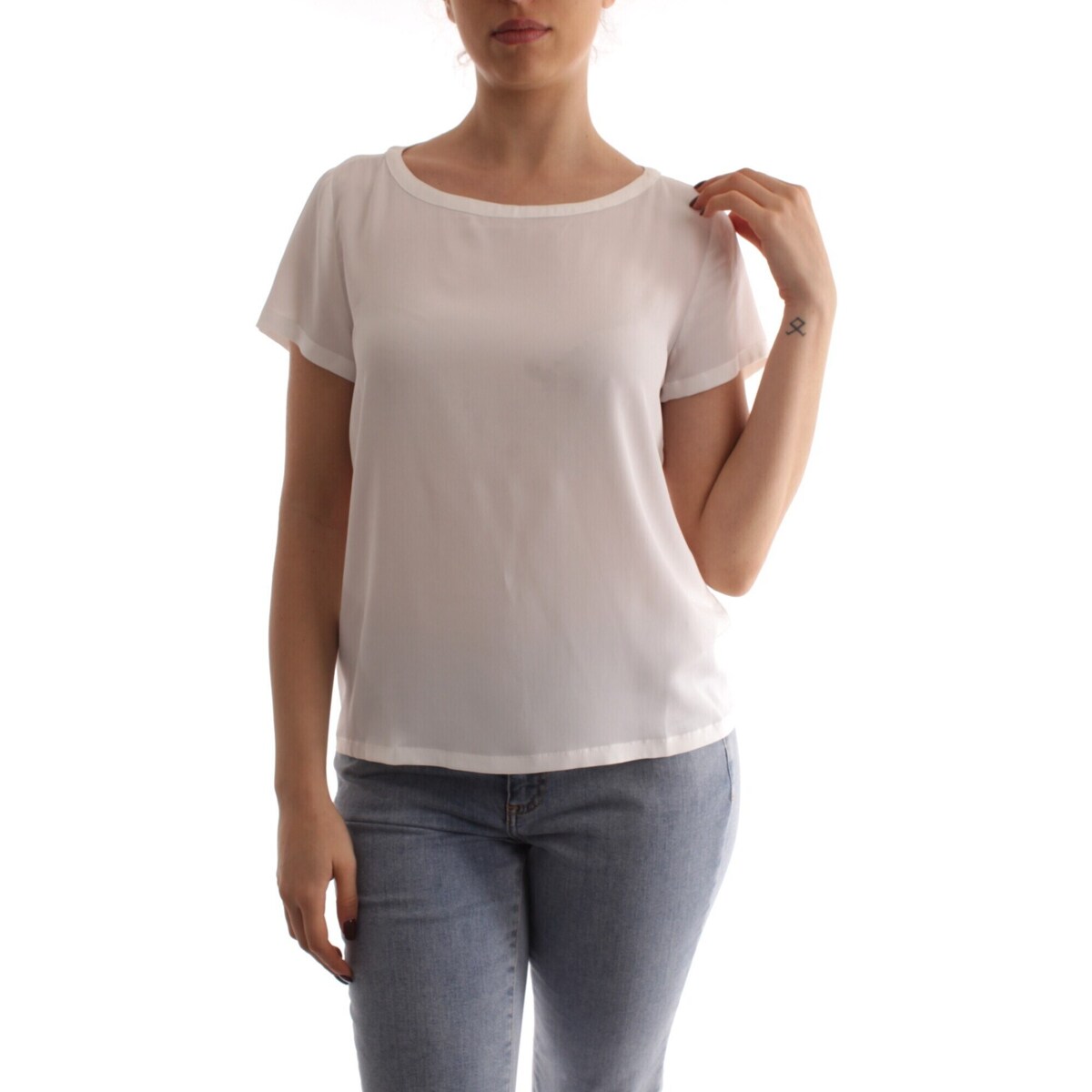 Textil Mulher camisas Emme Marella MACIGNO Branco