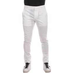 Textil Homem Modelos exclusivos para homem slim Dondup UP235 GSE046 Branco