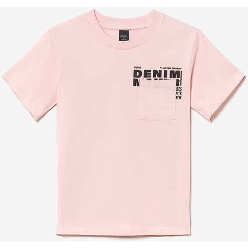 Textil Rapaz T-shirts e Pólos Comptoir de famiises T-shirt KARIBO Rosa