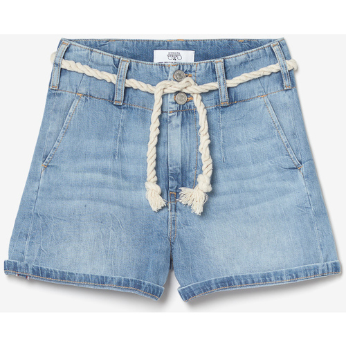 Textil Rapariga Shorts / Bermudas Mesas de centroises Calções em ganga LOONA 2 Azul