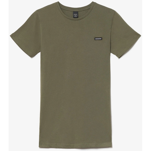 Textil Rapaz Calvin Klein Jeans Bermudas Calções Mobyises T-shirt OUIBO Verde