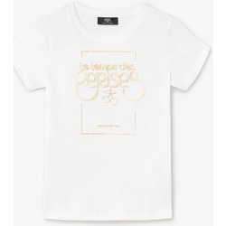 TeThird Rapariga T-shirts e Pólos Le Temps des Cerises T-shirt THEAGI Branco