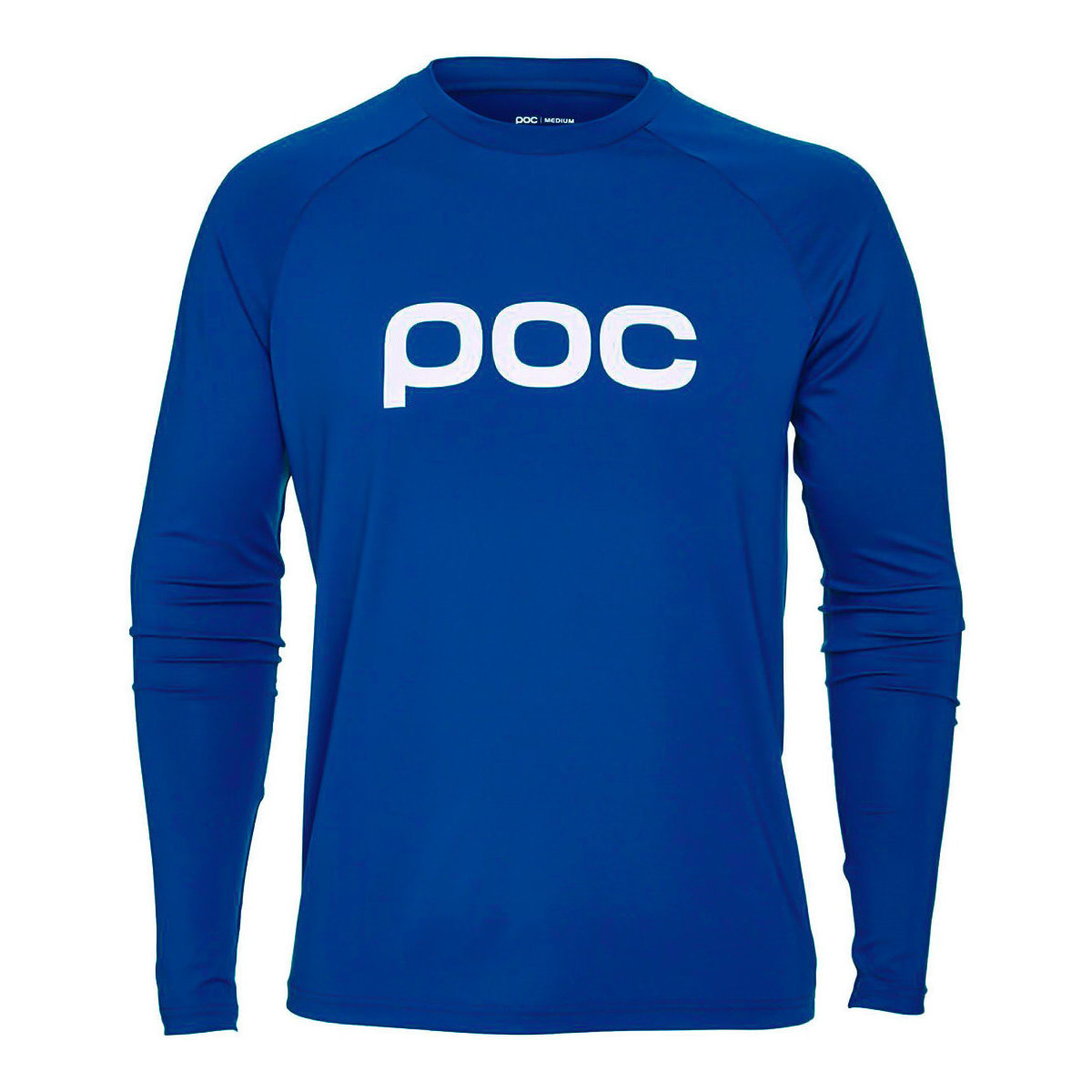 Textil T-shirts e Pólos Poc 52841-SMS  ESSENTIAL ENDURO HOOD LOGO BLUE Azul
