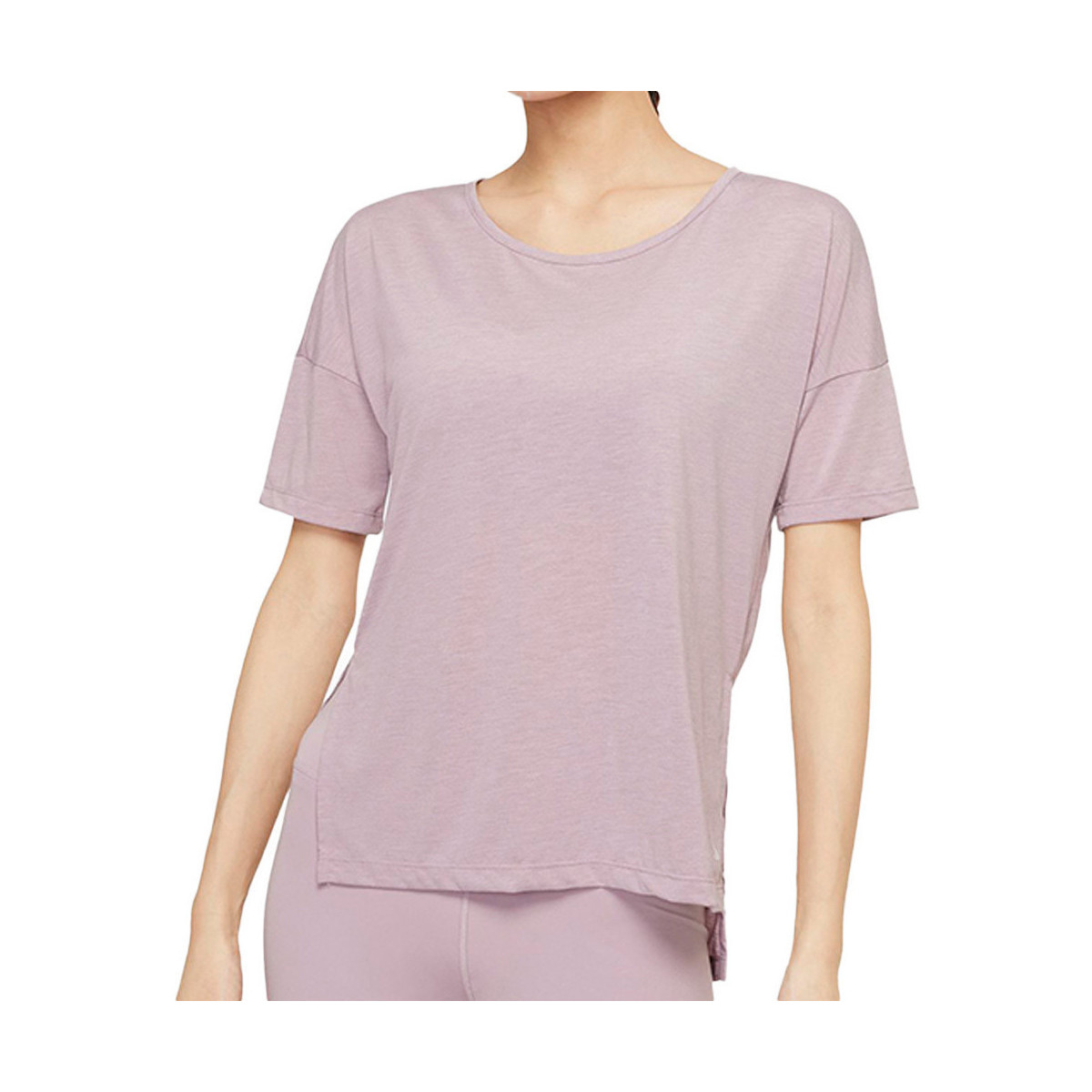 Textil Mulher T-shirts e Pólos Nike  Violeta