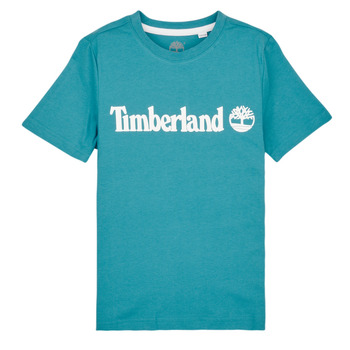 Textil Rapaz T-Shirt mangas curtas Timberland rstiefeletten T25U24-875-C Azul