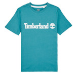 Timberland Kids TEEN Hoodie mit Logo-Print Rot