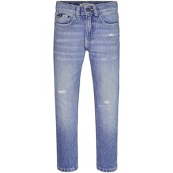 Textil Rapaz Calças Jeans Calvin Klein Jeans IB0IB01550 Azul