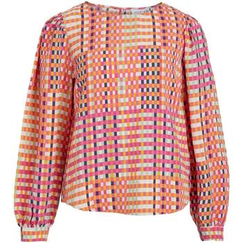 Textil Mulher Rains 18260 Jacket Vila  Rosa