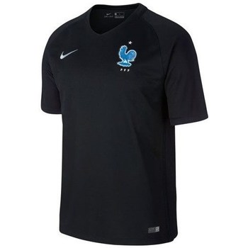 Textil mens T-Shirt mangas curtas Nike France 2017 Stadium Third Preto
