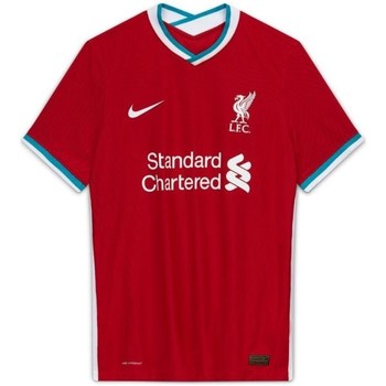 Textil Homem T-Shirt mangas curtas Nike patent Vapor Match Liverpool FC 2021 Home Vermelho