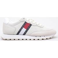 Sapatos Mulher Sapatilhas Tommy Hilfiger TOMMY JEANS RETRO RUNNER Bege