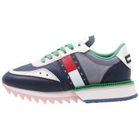 Sapatos Mulher Sapatilhas Tommy Hilfiger TOMMY JEANS CLEATED WMN Azul