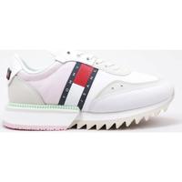 Sapatos Mulher Sapatilhas Tommy Hilfiger TOMMY JEANS CLEATED WMN Branco
