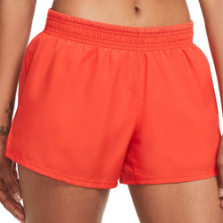 Textil Mulher Shorts / Bermudas Preto nike  Laranja