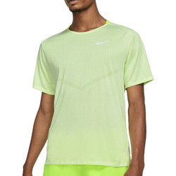 Textil Homem T-Shirt tops mangas curtas Nike  Amarelo