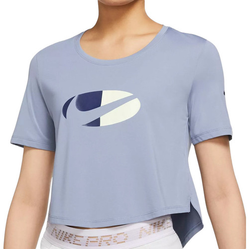 Textil Mulher T-Shirt mangas curtas Nike  Violeta