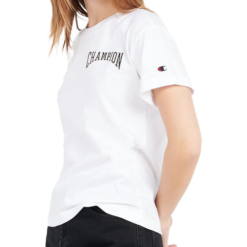 Textil Mulher T-shirts e Pólos Champion  Branco