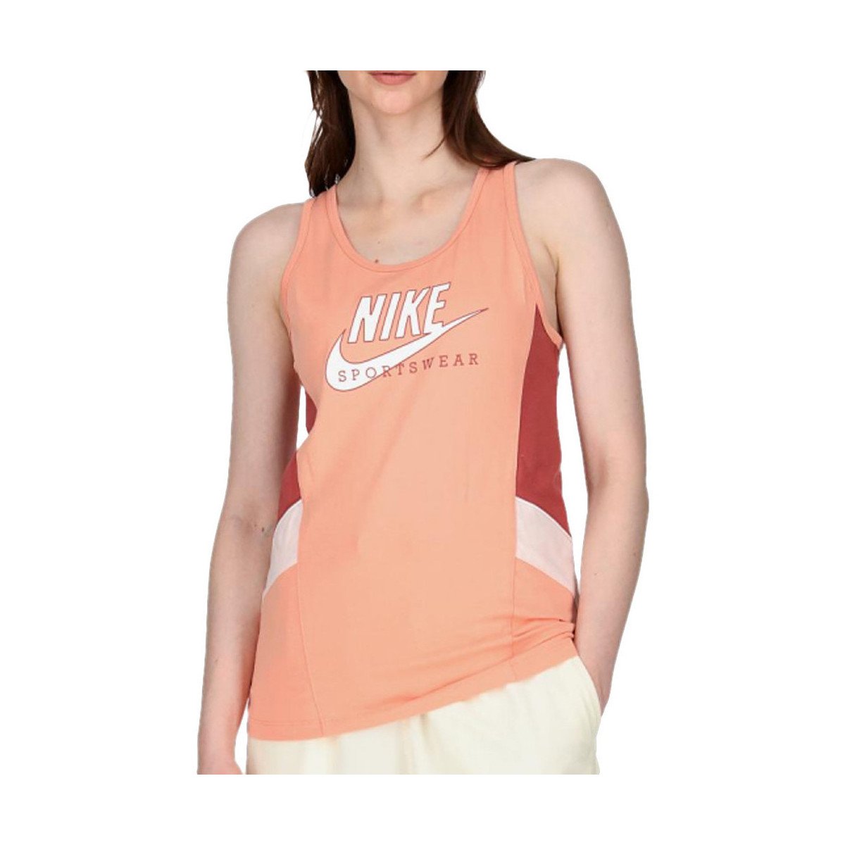 Textil Mulher Tops sem mangas Nike  Rosa