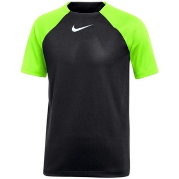 Textil Rapaz T-Shirt mangas curtas green Nike DF Academy Pro SS Top K JR Preto, Verde