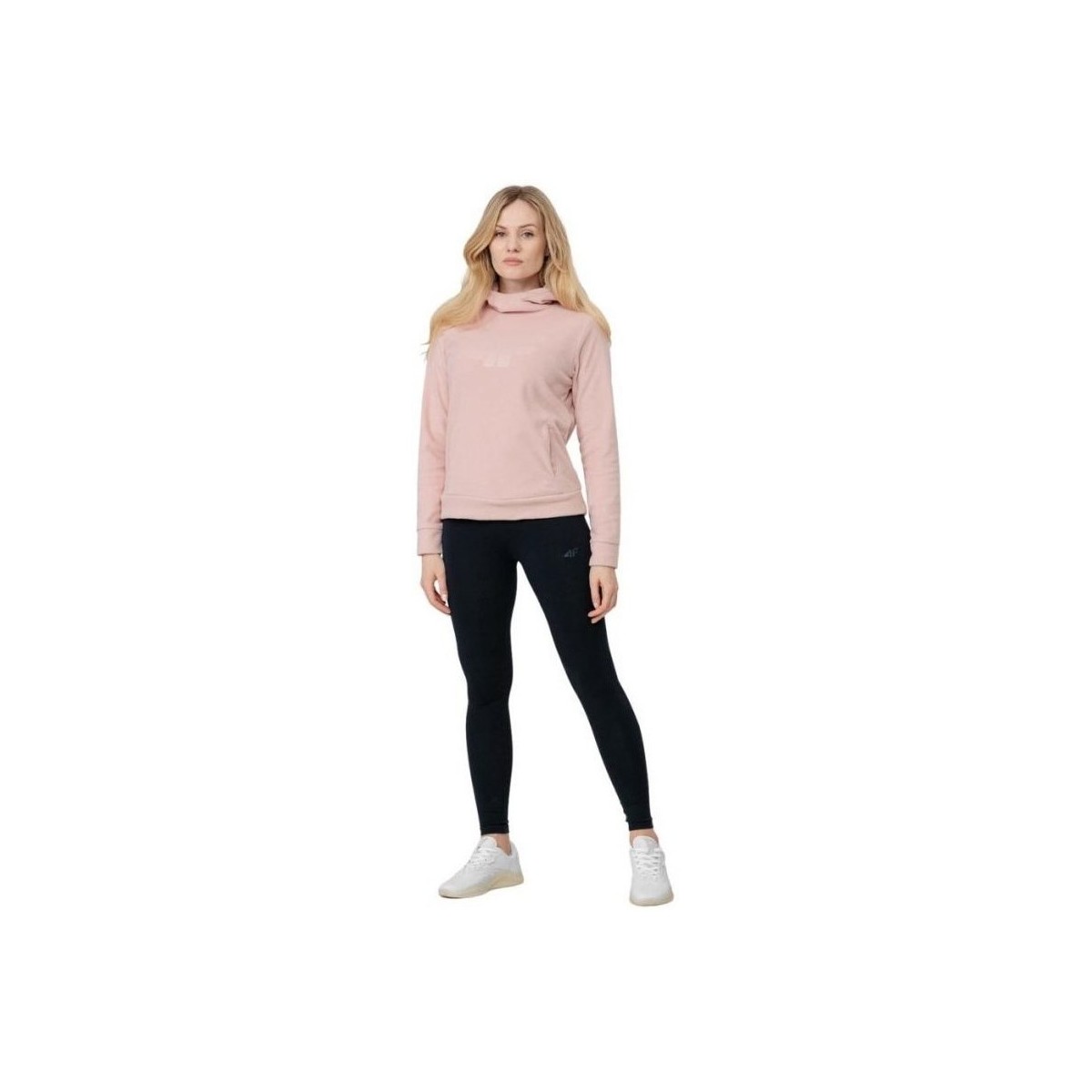Textil Mulher Sweats 4F PLD352 Rosa