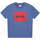 Textil Rapaz Fendi Kids reversible monogram-print zip-up jacket Broderie Short Sleeve Shirt G25103-934-3-21 Azul