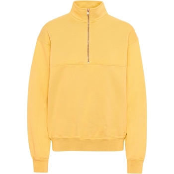 Textil Sweats Colorful Standard Sweatshirt 1/4 zip  Organic lemon yellow Amarelo