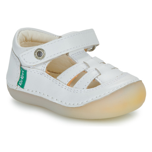 Sapatos Criança Sandálias Kickers SUSHY Branco