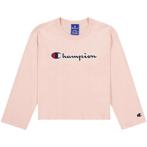 Textil Rapariga T-shirts e Pólos Champion  Rosa