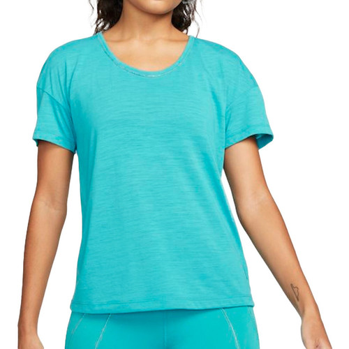 Textil Mulher T-shirts e Pólos Nike cushion  Azul