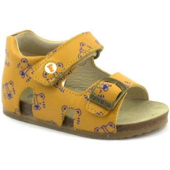 Sapatos Criança Sandálias Naturino FAL-E23-0737-ZA Amarelo