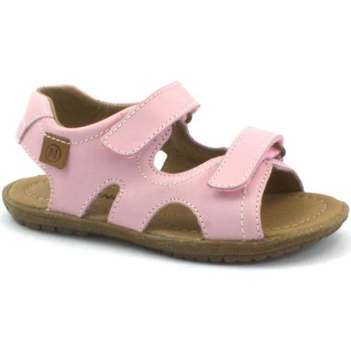 Sapatos Criança Sandálias Naturino NAT-E23-502430-PI-b Rosa